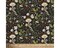 Mushrooms and Daisies Earth Illustration Cotton Fabric | By the Yard | Sewing and Crafting | 44 inches wide